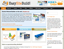 Tablet Screenshot of easysitebuild.com